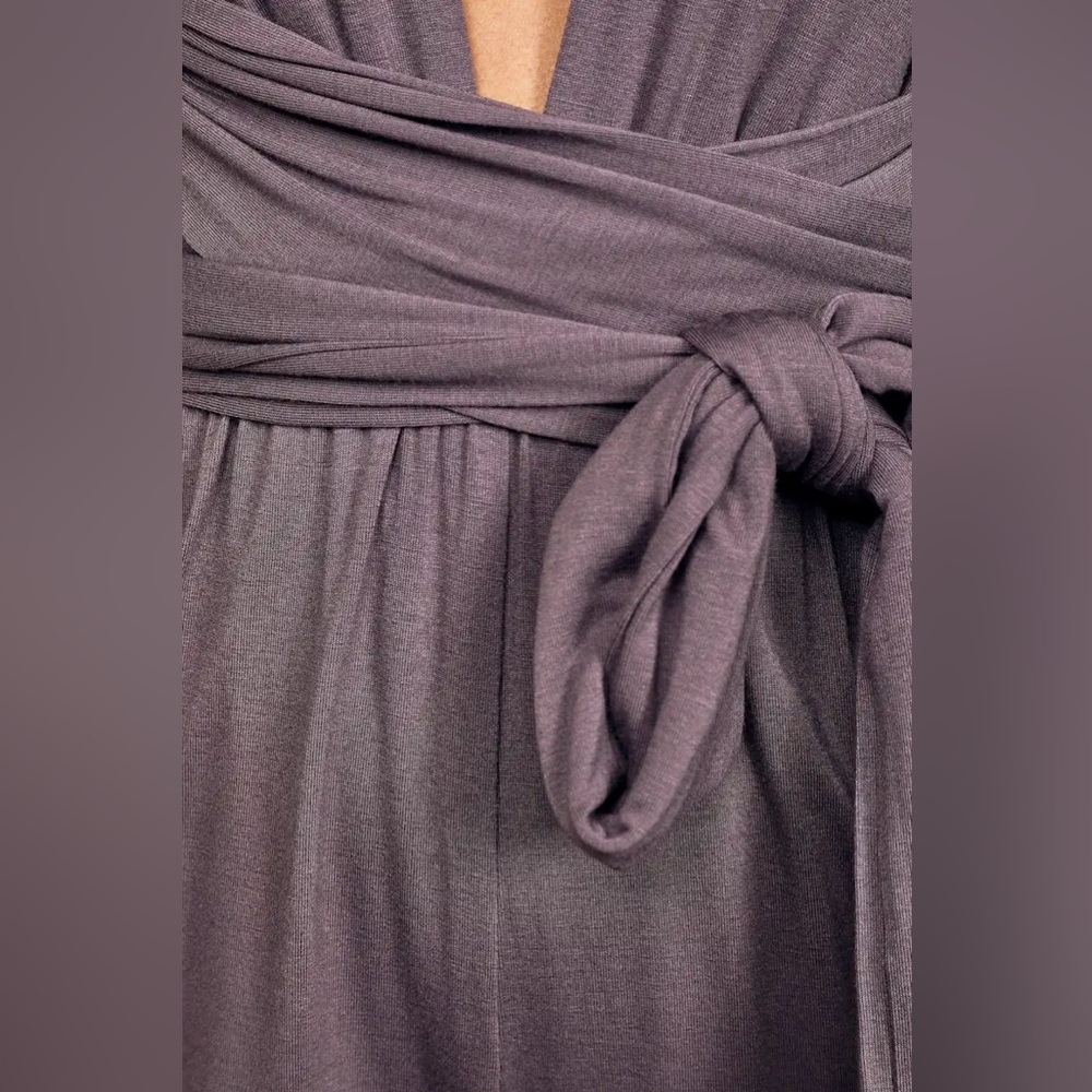 Lulu's Convertible V-Neck Purple Romper NWOT - Picture 5 of 11